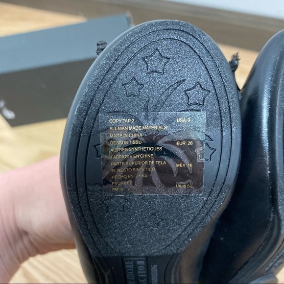 Kenneth Cole Black Ballet Flats NIB Sz 9 Toddler - Picture 4 of 5